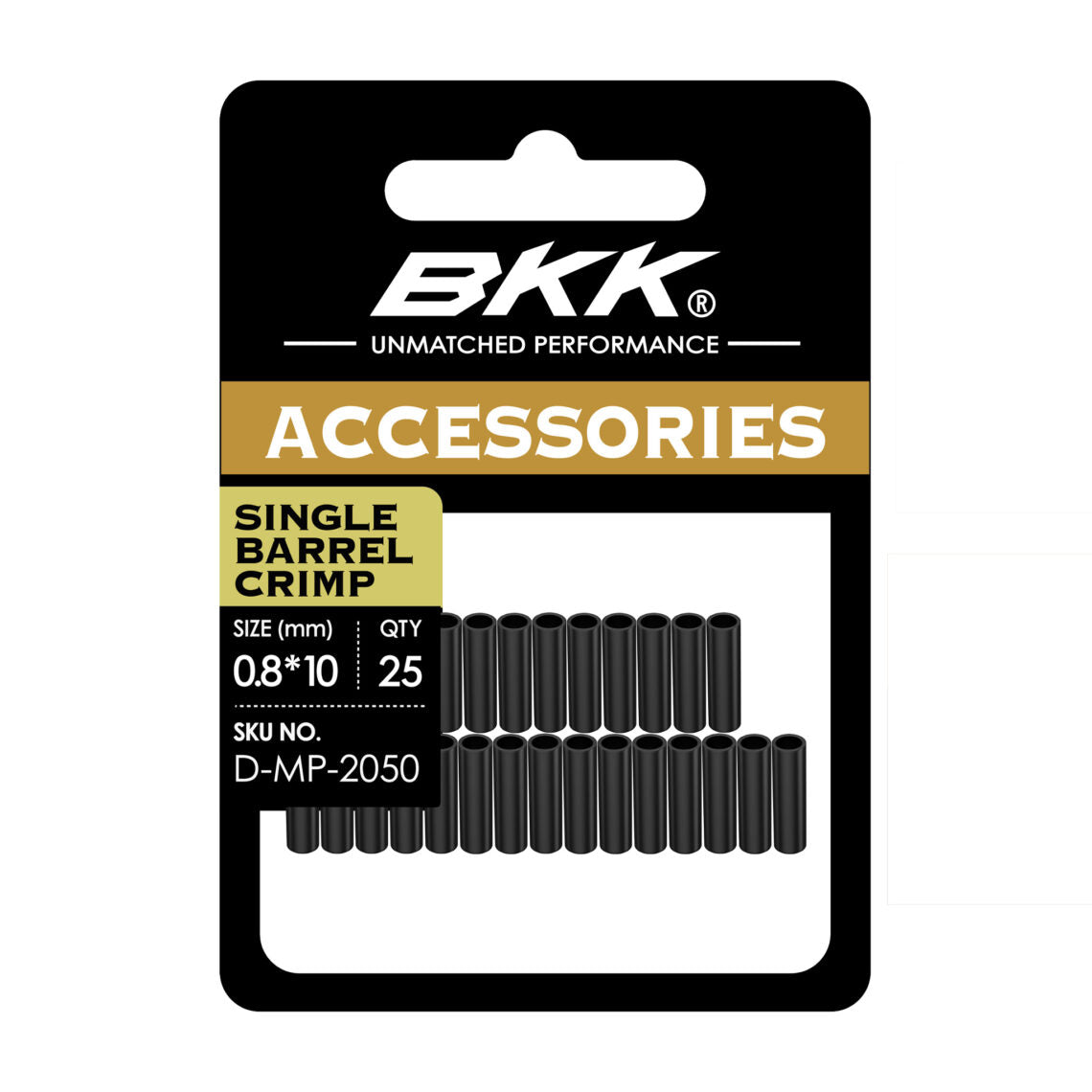 BKK Single Barrel Crimp Klemmhülsen