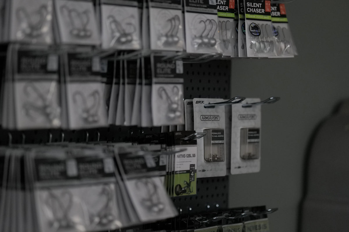 Ultrascharfe BKK Haken und Drillinge für maximale Fangerfolge, präsentiert im Köderkult JDM Tackle Store Oldenburg.