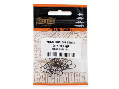 CAMO 20 Stk. DuoLock Snaps - Gr. 1 (9 kg)