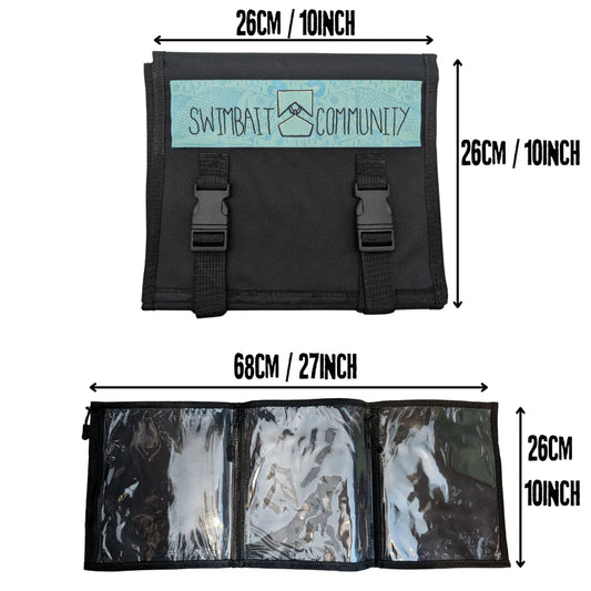 Swimbait Community Bait Wrap Medium Ködertasche