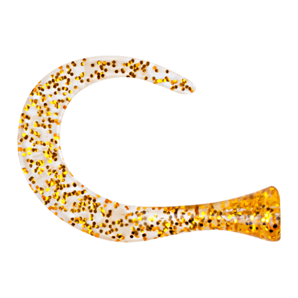 Strike Pro Guppie Tail Ersatzschwänze Gold Gold Glitter