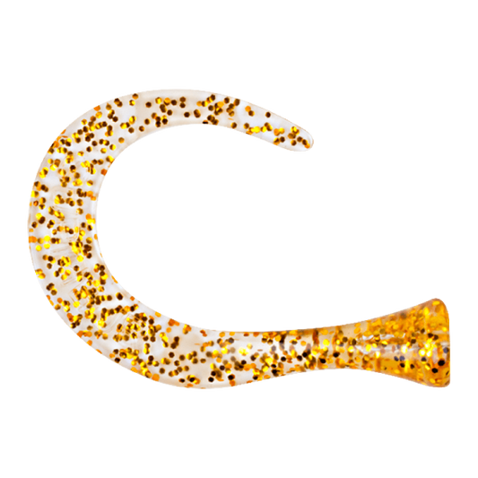 Strike Pro Guppie Tail Ersatzschwänze Gold Gold Glitter