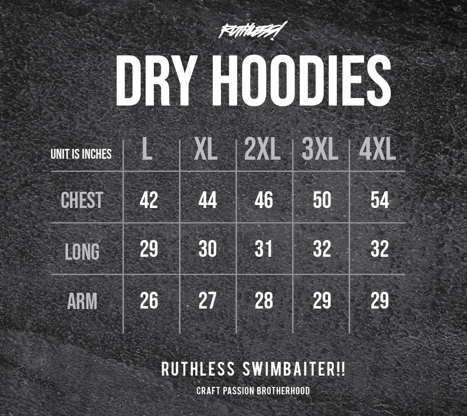 Ruthless Swimbaiter Dry Hoodie Bild 3