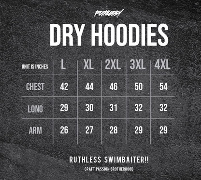Ruthless Swimbaiter Dry Hoodie Bild 3