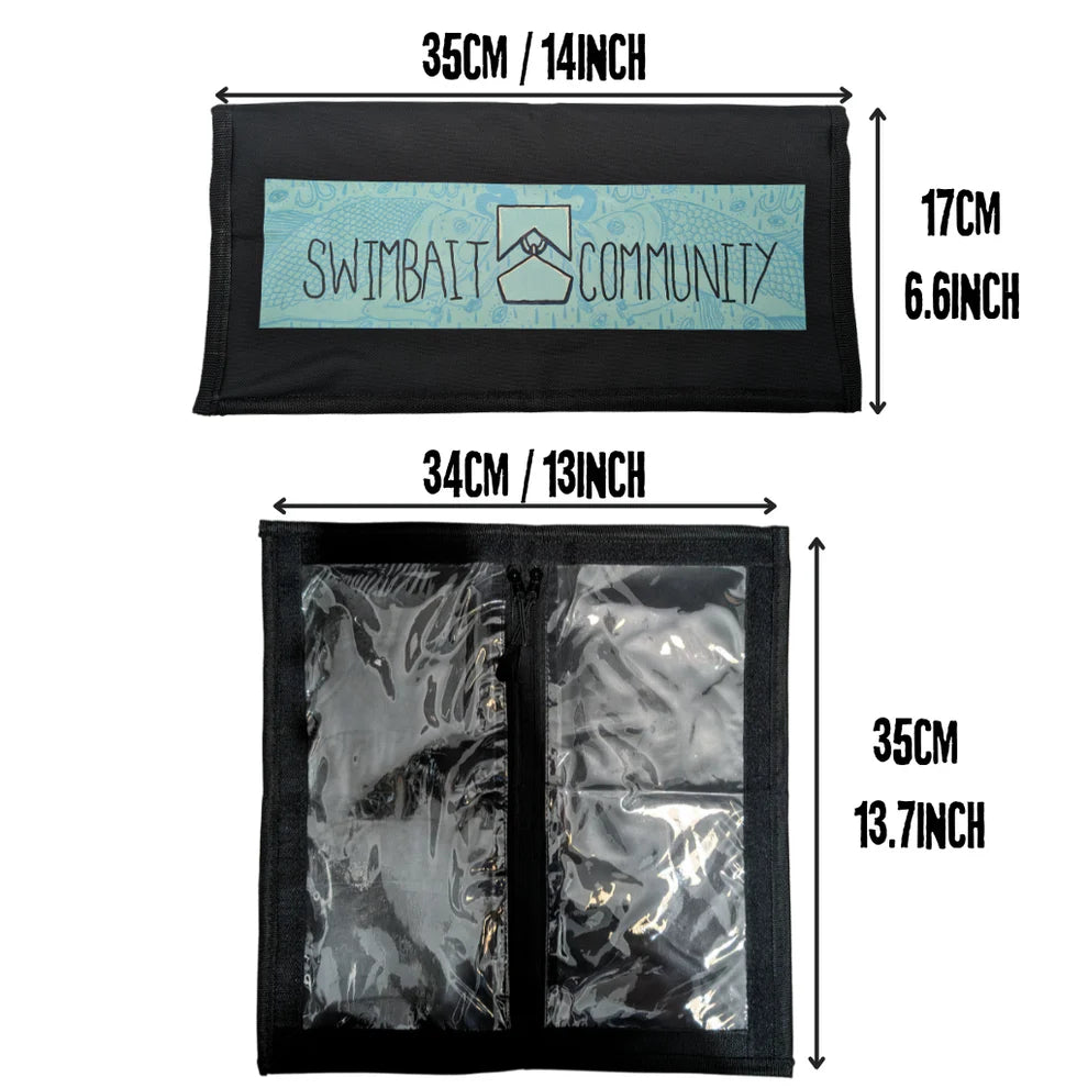 Swimbait Community Bait Wrap Klein Tackle Tasche