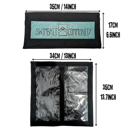 Swimbait Community Bait Wrap Klein Tackle Tasche