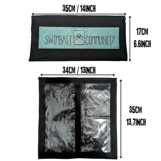 Swimbait Community Bait Wrap Klein Tackle Tasche
