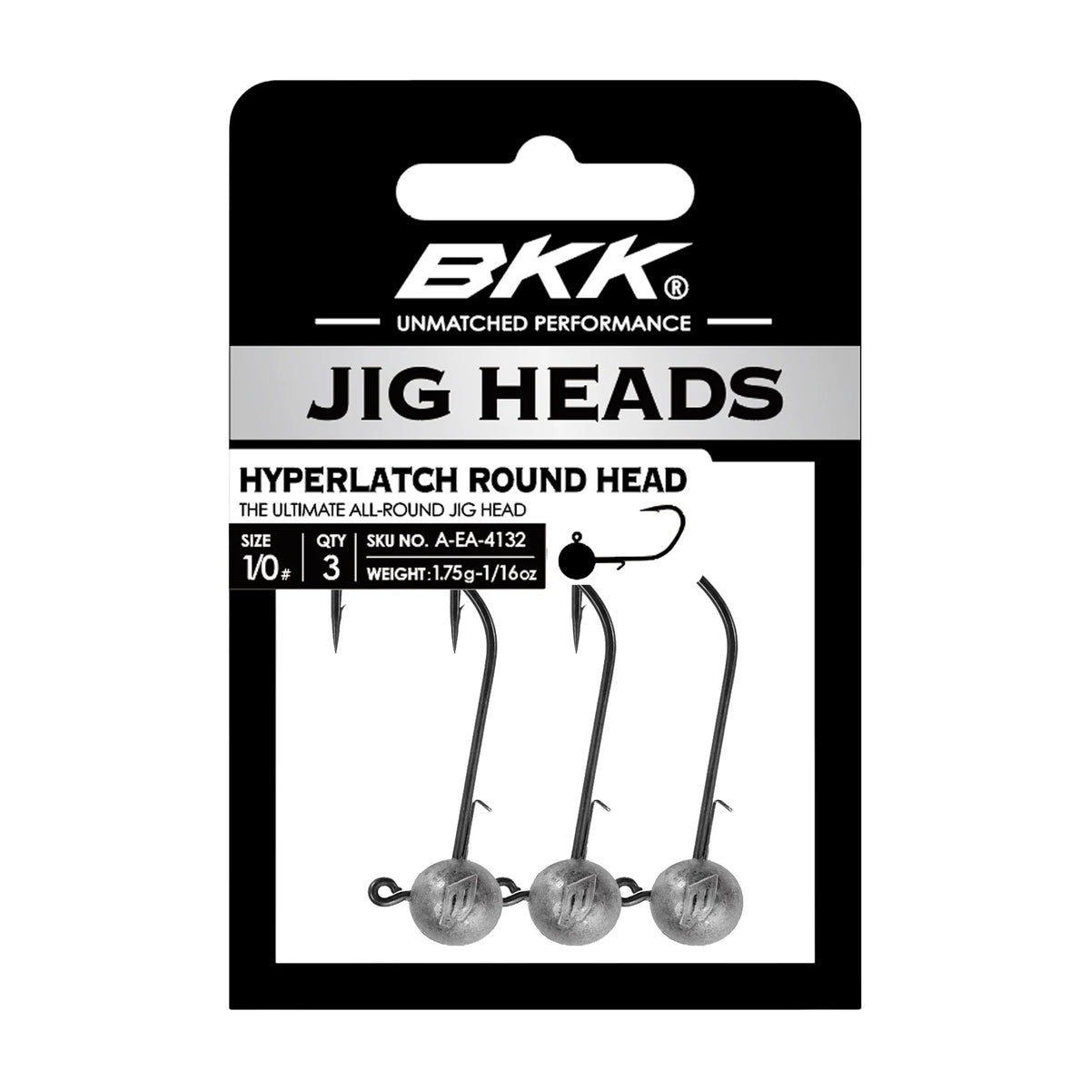 BKK Hyperlatch Round Head Jighaken Bild 2