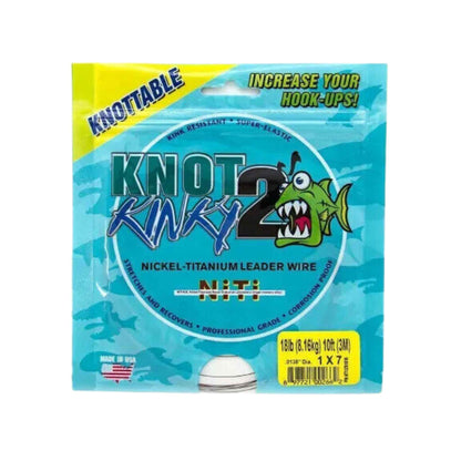 Knot 2 Kinky 1x7 Titanium Vorfach 3,0 m