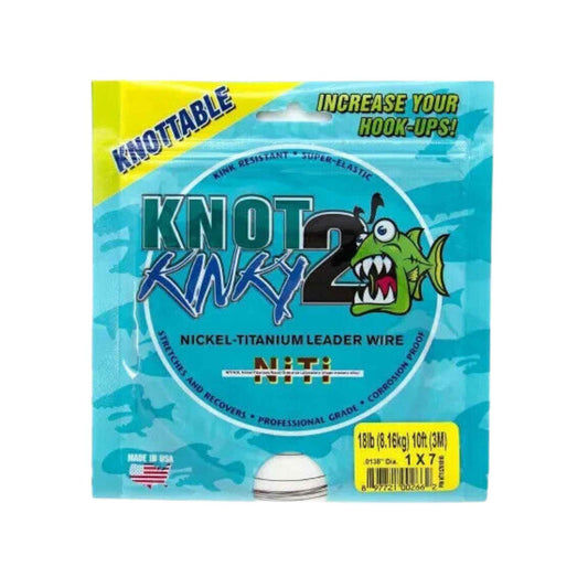 Knot 2 Kinky 1x7 Titanium Vorfach 3,0 m