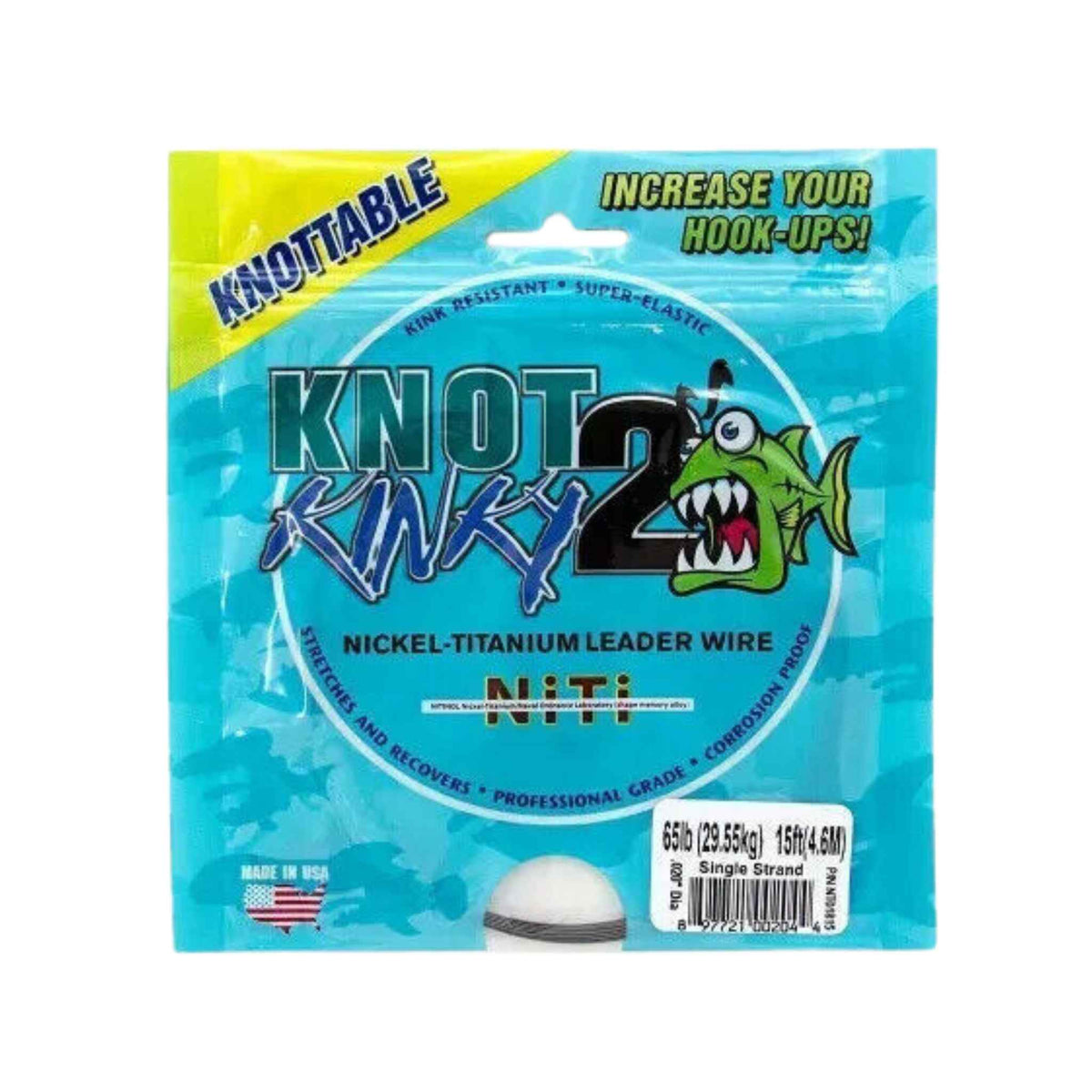 Knot 2 Kinky 1x1 Titanium Vorfach 4,5 m