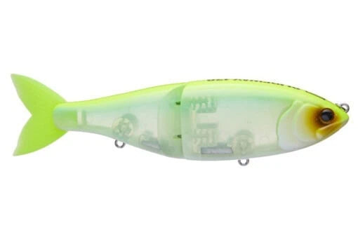Swimbait Republic Glideway 126 Farbe Radioactive Schockfarbe