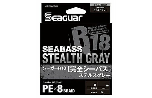 Seaguar R18 Seabass PE x8 Grey