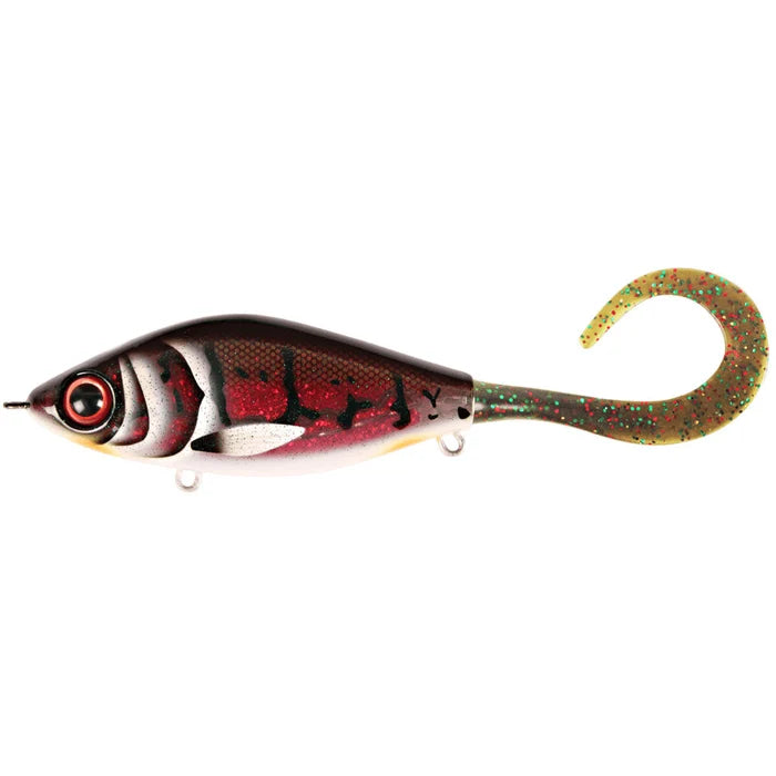 Strike Pro Guppie 13,5 cm 120g Demon Bass - Mossgreen Glitter