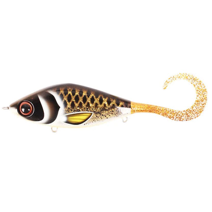 Strike Pro Guppie 13,5 cm 120g Spotted Bullhead - Gold Glitter