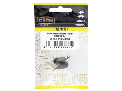 CAMO Jika Tungsten Weights Black JDM Terminal Tackle