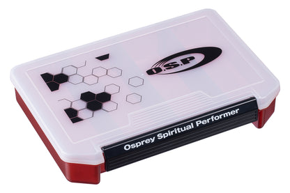 O.S.P Tool Case 3010NDM White Red Clear