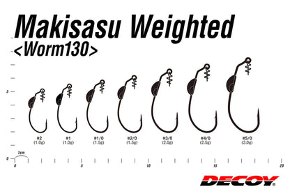 DECOY Maki-Sasu Weighted Worm 130